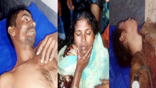 শৈলকুপায় বজ্রপাতে কৃষকসহ আহত ৩