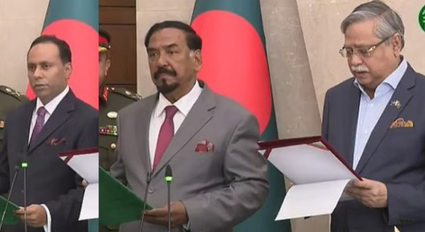 স্পিকার ও ডেপুটি স্পিকারকে শপথ পড়ালেন রাষ্ট্রপতি