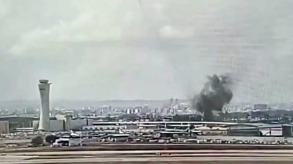 ইসরায়েলের প্রধান আন্তর্জাতিক বিমানবন্দরে ভয়াবহ হামলা