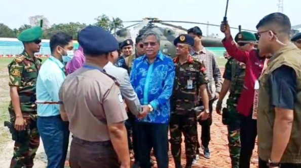 চার দিনের সরকারি সফরে পাবনায় পৌঁছেছেন রাষ্ট্রপতি
