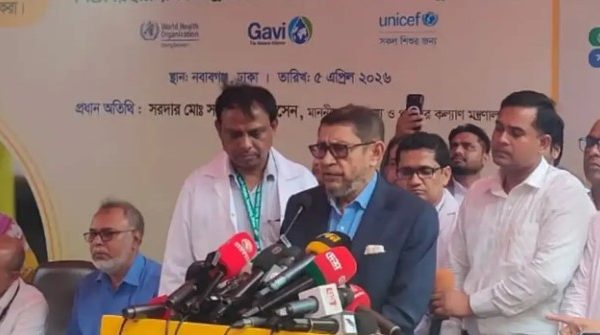৩ মে থেকে হামের টিকা মিলবে সারাদেশে: স্বাস্থ্যমন্ত্রী